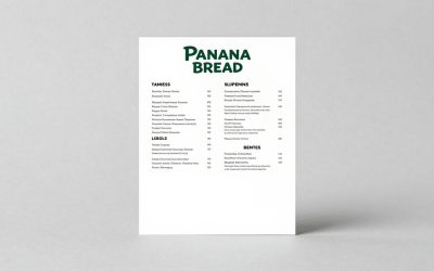 Panera Bread Menu With Prices